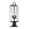 Z-Lite Sana 2 Light Outdoor Pier Mounted Fixture, Black And Seedy 592PHMR-533PM-BK - alternate 3